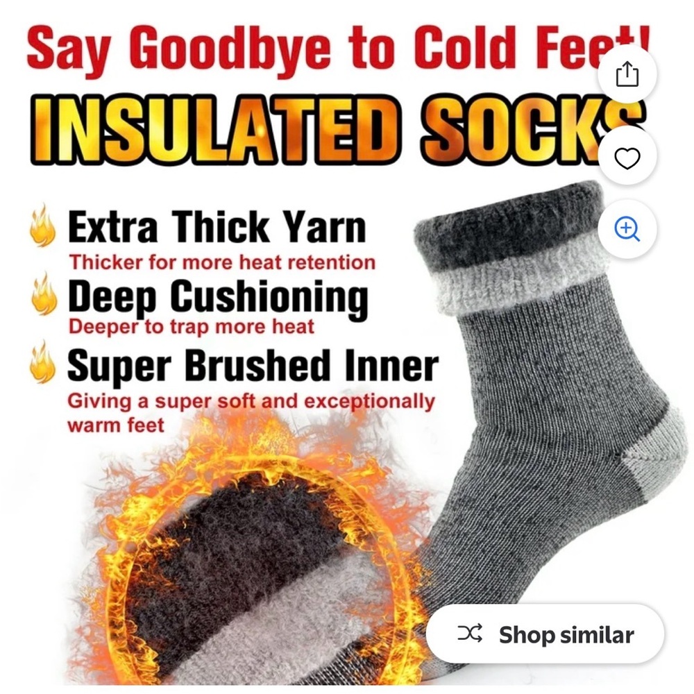 Busy Socks Brand Thermal Socks (-25C) - Picture 4 of 8